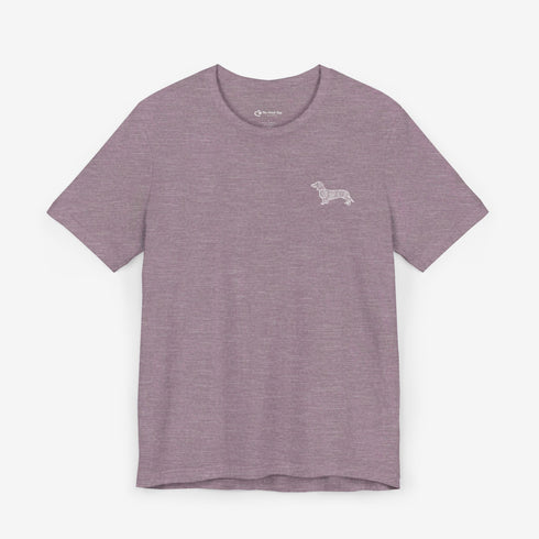 Dachshund T- Shirt - Dachshund Shirt for Women - Dachshund Mandala Tee